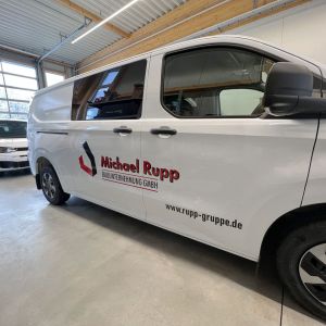 Fahrzeugbeschriftung für RUPP Gruppe -Weißenhorn