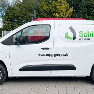 Fahrzeugbeschriftung für Schirßner Holzbau GmbH - Weißenhorn