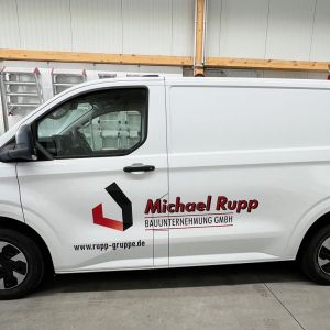 Fahrzeugbeschriftung für RUPP Gruppe -Weißenhorn