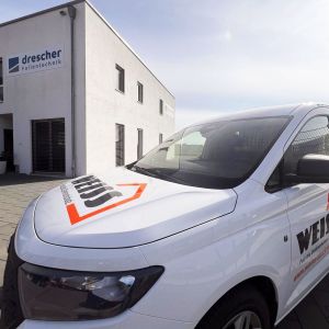 Fahrzeugbeschriftung für Johann Weiß GmbH