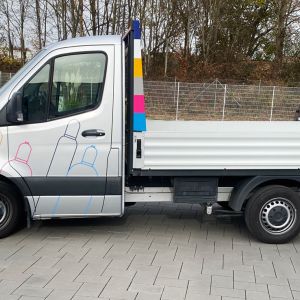 Fahrzeugbeschriftung für MTI IndustrieGase AG - Neu-Ulm