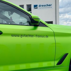 Fahrzeugbeschriftung für Fronius GmbH - Nersingen