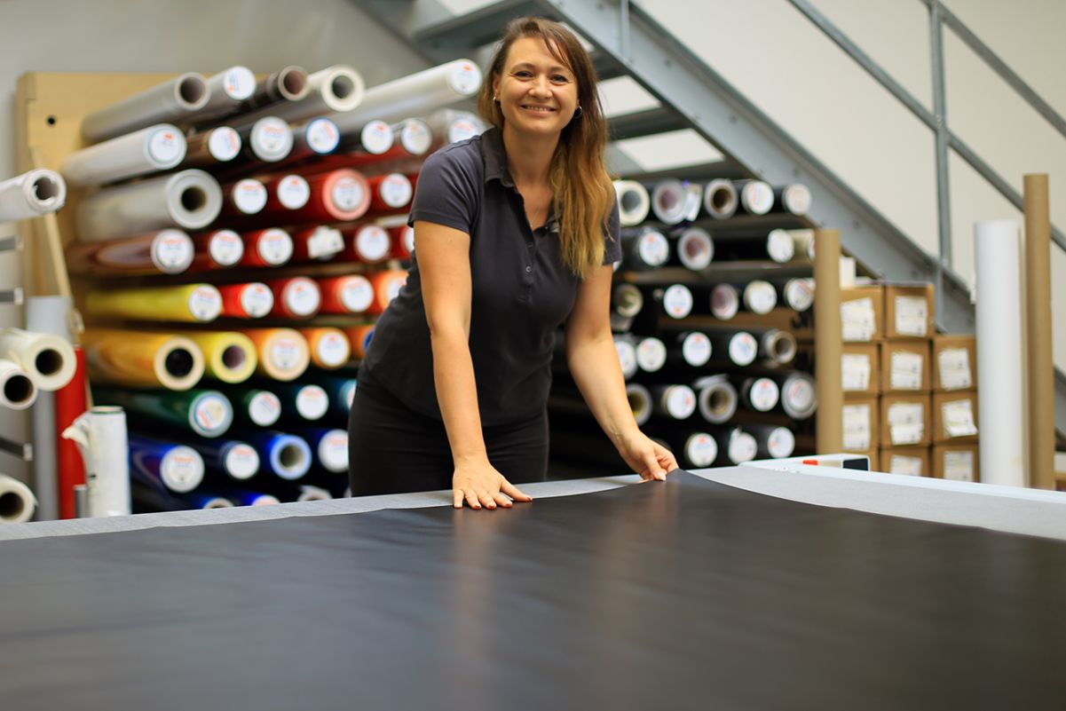 Daniela Iorga, Teamleiterin Produktion bei Drescher Folientechnik in Bellenberg / Neu-Ulm.